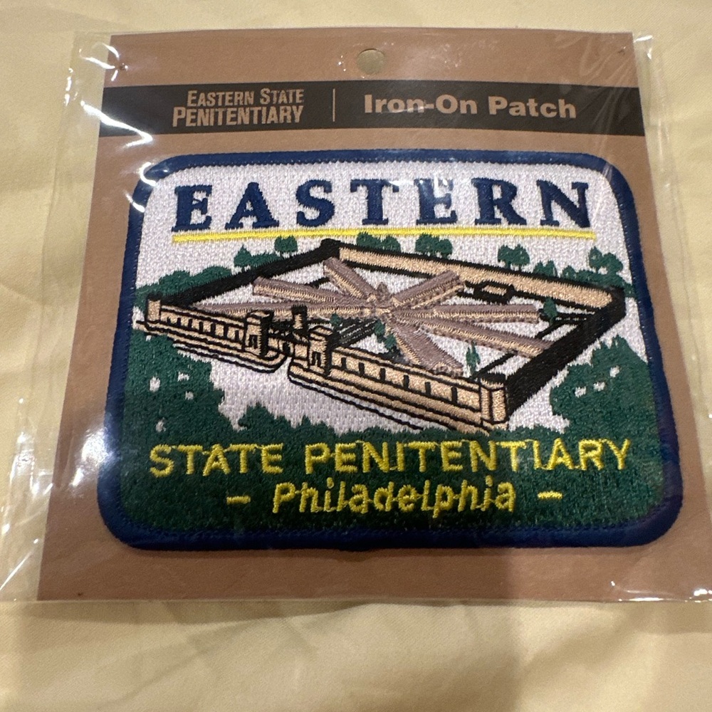 Eastern State Penitentiary Iron-On Patch - Blue, Green, Yellow